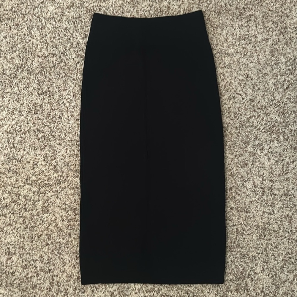 Black Express Pencil Skirt